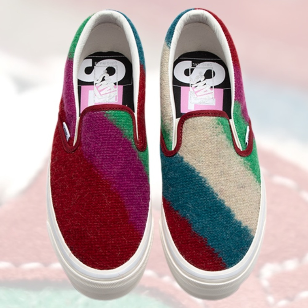 Concept x Vans Classic Slip On King’s Road Mohair